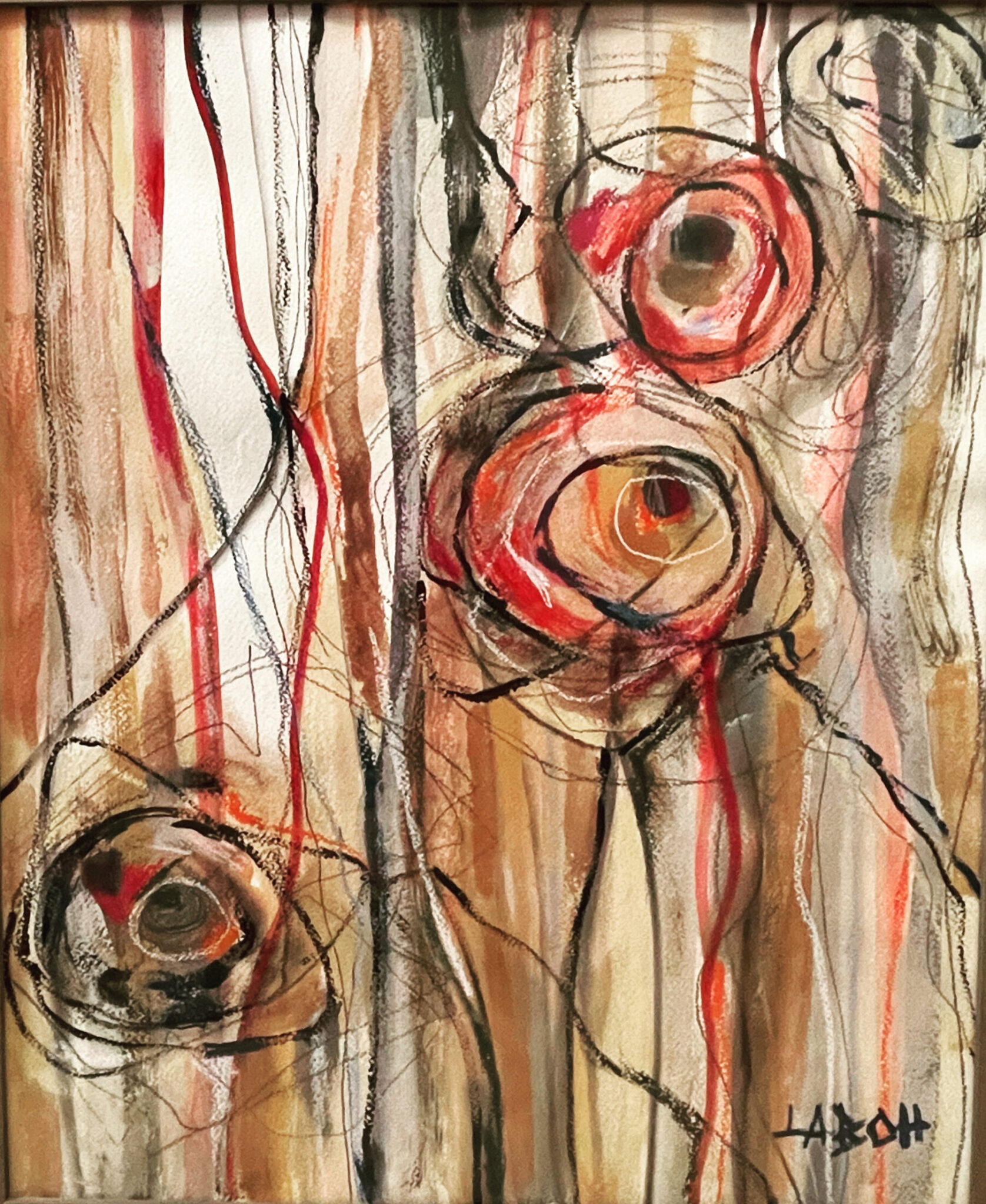 Laboh abstract painting